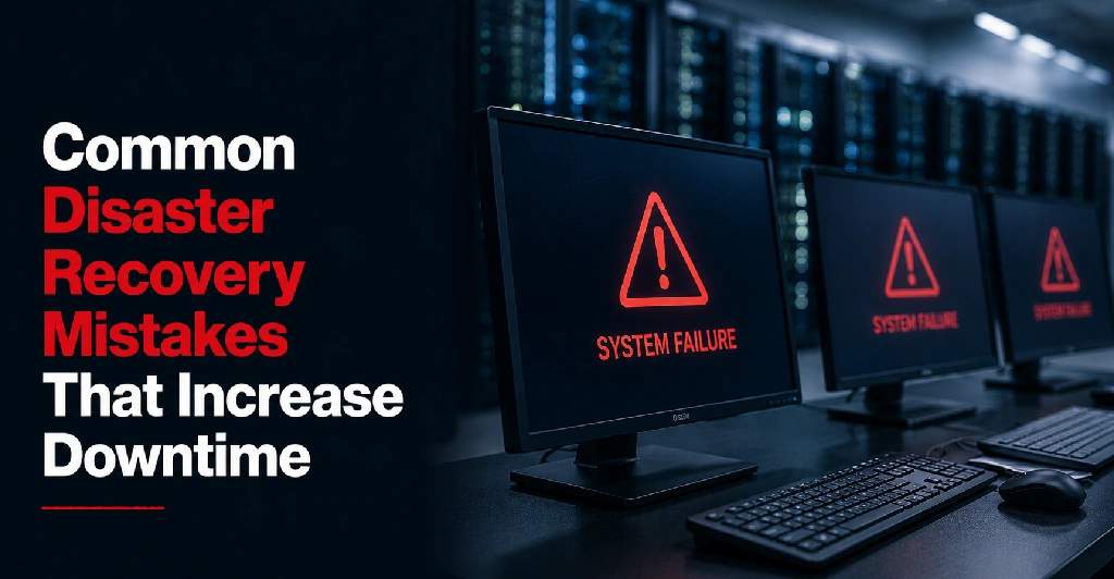 7 Common Disaster Recovery Mistakes That Increase Downtime