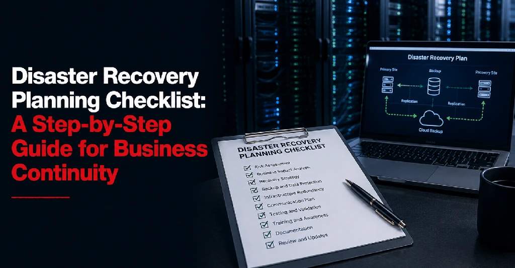 Disaster Recovery Planning Checklist: A Step-by-Step Guide for Business Continuity