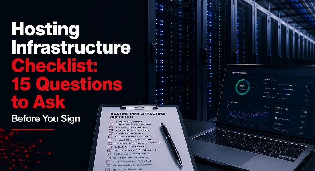 Hosting Infrastructure Checklist: 15 Questions to Ask Before You Sign