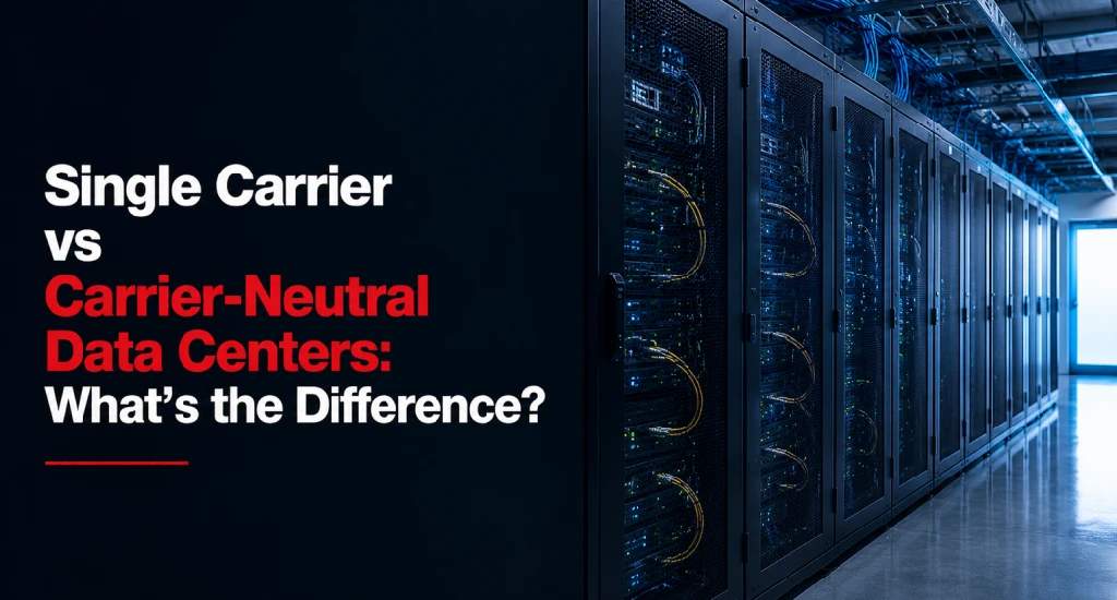 Single Carrier vs Carrier-Neutral Data Centers: What’s the Difference?