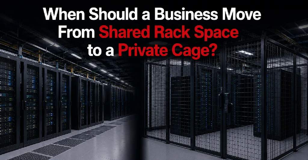 When Should a Business Move From Shared Rack Space to a Private Cage?